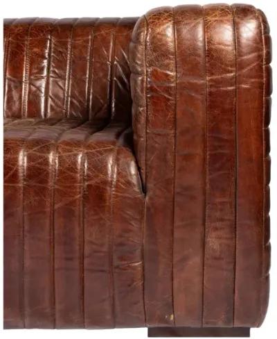 Moe's Home Collection Castle Sofa Dark Brown