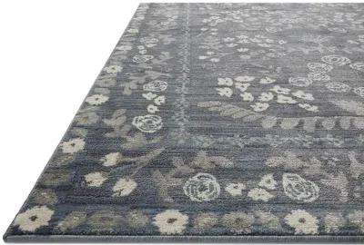 Fiore FIO01 Navy Grey 5' x 7'10" Rug