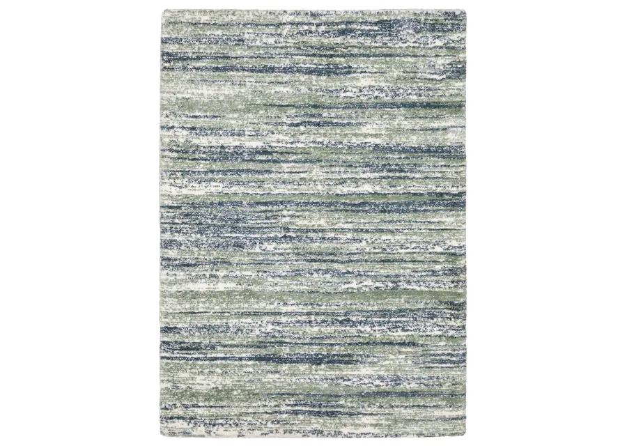 Galileo 3'10" x 5'5" Blue Rug