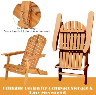 3 Pieces Adirondack Conversation Sets with Widened Armrest