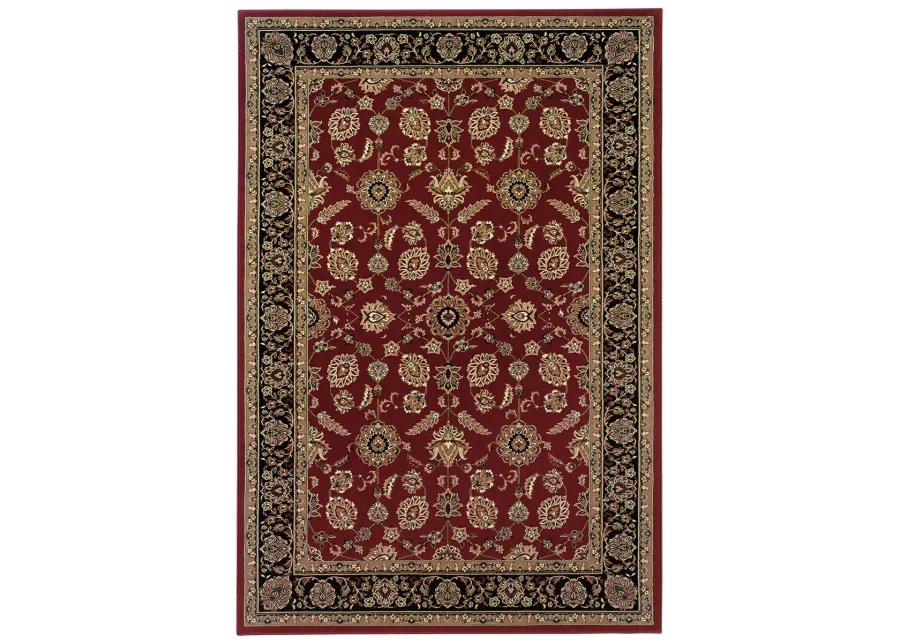 Ariana 8' Red Rug