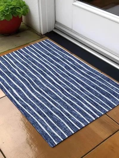 Laidley LA1 Navy 20" x 30" Rug