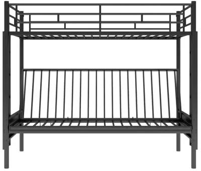 Merax Metal Black Bunk Bed