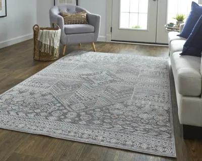 Francisco 39GDF Ivory/Gray 5' x 8' Rug