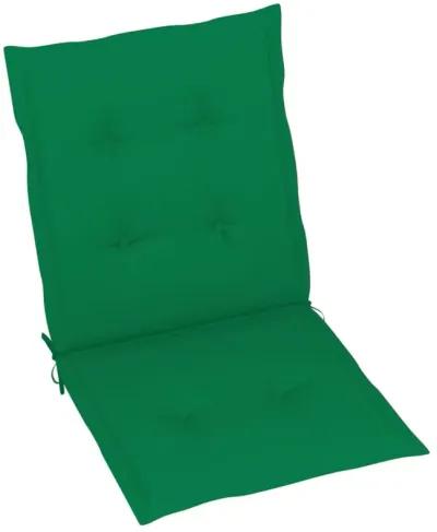 vidaXL Garden Chair Cushions 4 pcs Green 39.4"x19.7"x1.6"