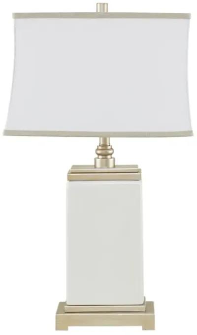 Colette Rectangular Ceramic Table Lamp