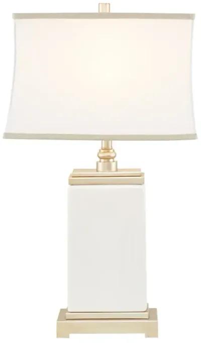 Colette Rectangular Ceramic Table Lamp