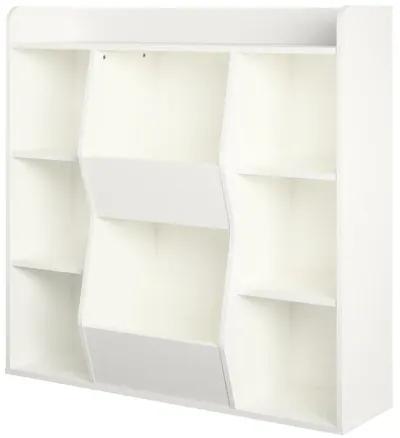 Jocelyn Kids Large Toy Storage Bookcase with 8 Open Compartments