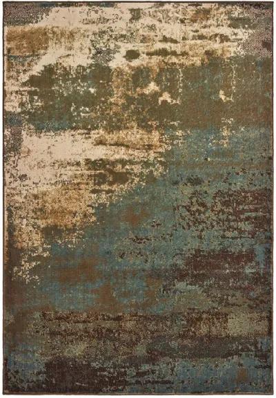 Laurel 6'7" x 9'2" Brown Rug