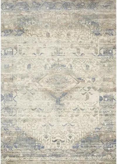 Revere Ivory/Blue 9'6" x 12'5" Rug