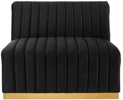 Conjure Channel Tufted Performance Velvet Sofa