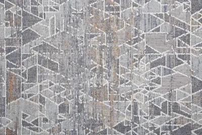 Francisco 39CZF Gray/Blue/Orange 6'7" x 9'4" Rug