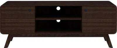 Leva Scandinavian 2 Door Rounded TV Stand