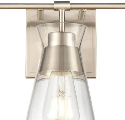 Brookville 22'' Wide 3-Light Silver Vanity Light