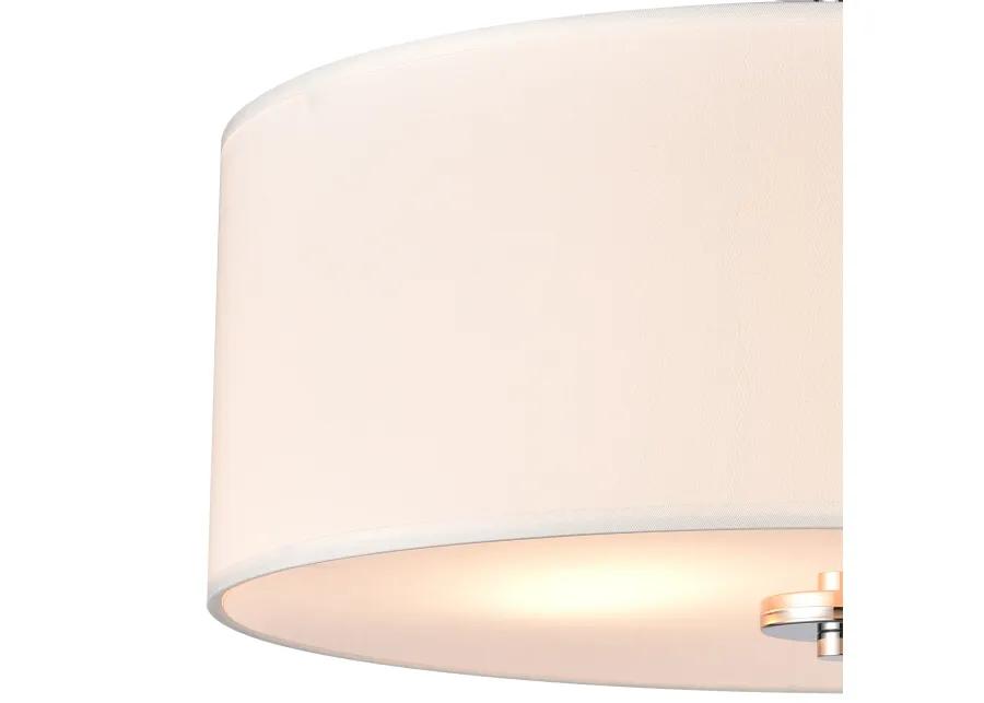 Oakland 16'' Wide 2-Light Semi Flush Mount