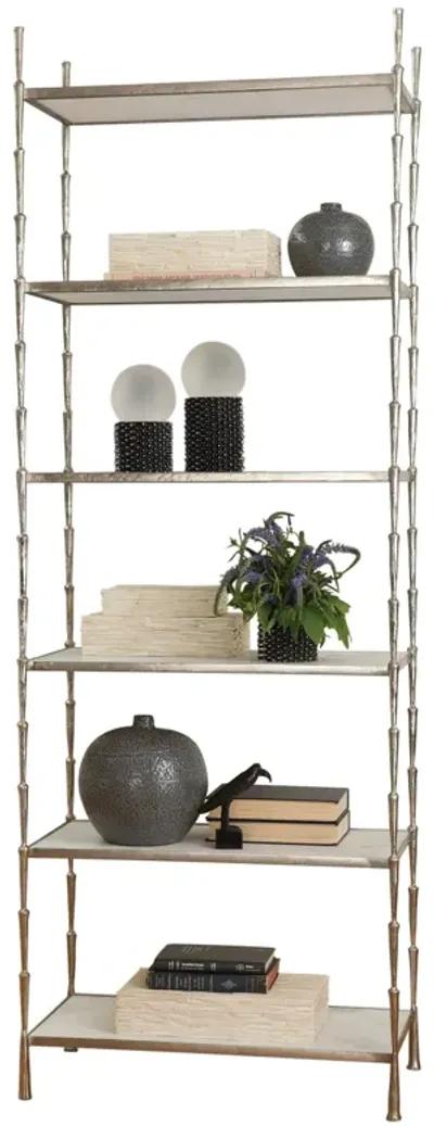 Spike Etagere- Silver