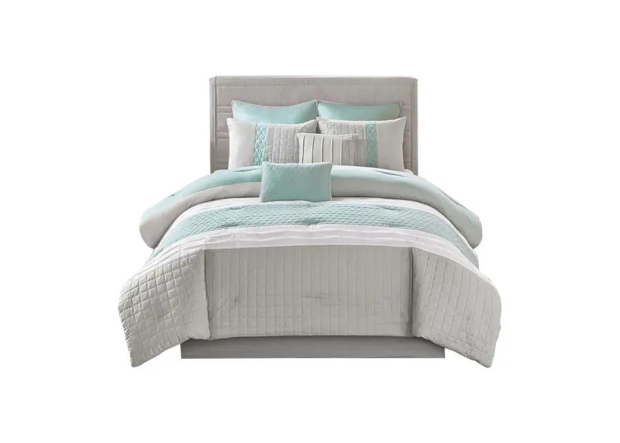 Gracie Mills Bryon 8-Piece Comforter Set