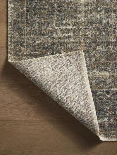 Heritage HER-11 Midnight / Multi 2''5" x 16' Rug by Patent Pending