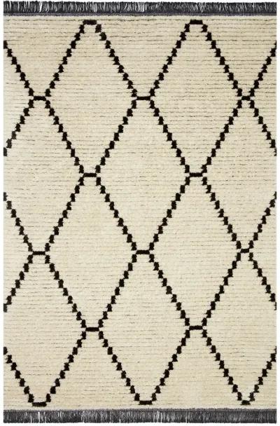 Alice ALI04 Cream/Charcoal 6'5" x 9'2" Rug