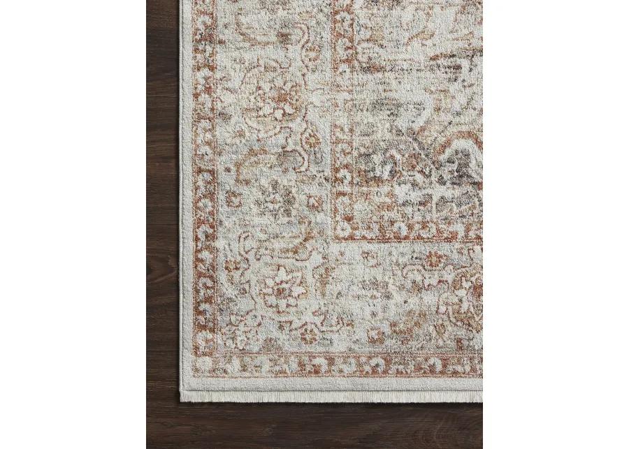 Bonney BNY01 Ivory/Sunset 7'10" x 10'2" Rug