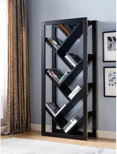 Bookcase Black for Home or Office Use