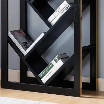 Bookcase Black for Home or Office Use