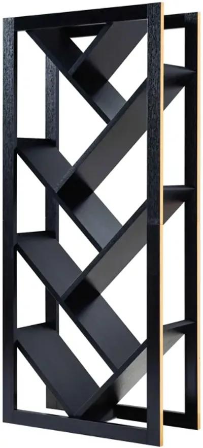 Bookcase Black for Home or Office Use