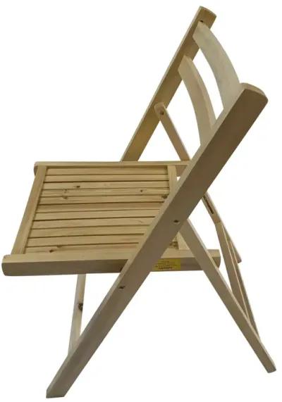 Furniture Slatted Wood Folding Special Event Chair, Set Of 4, Folding Chair, Foldable