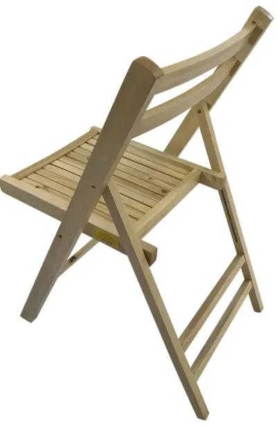 Furniture Slatted Wood Folding Special Event Chair, Set Of 4, Folding Chair, Foldable