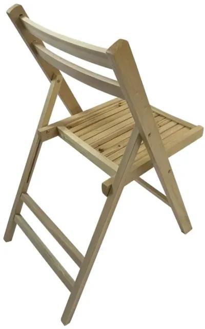 Furniture Slatted Wood Folding Special Event Chair, Set Of 4, Folding Chair, Foldable