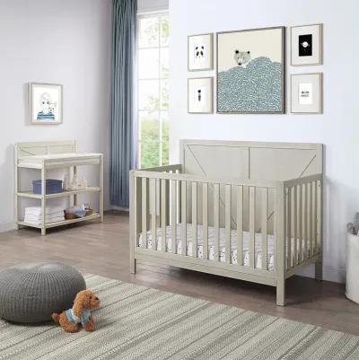 Suite Bebe Barnside 4-in-1 Convertible Crib Washed Gray