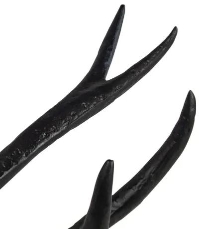 Antler Objet in Matte Black