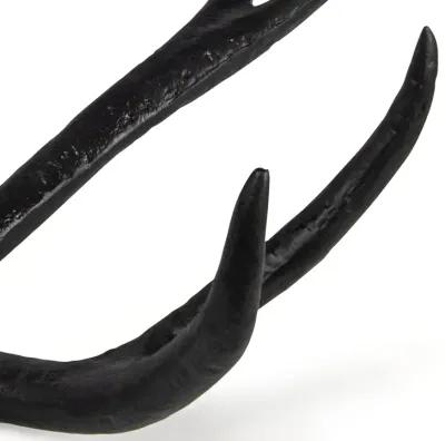 Antler Objet in Matte Black