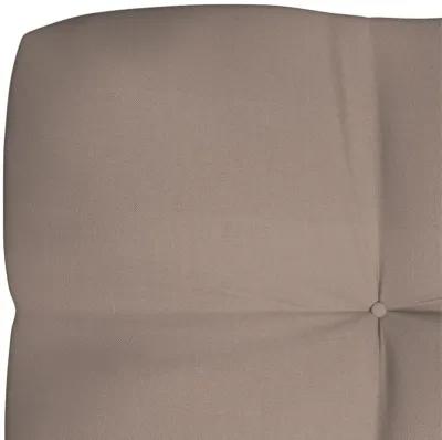 vidaXL Pallet Sofa Cushion Taupe 47.2"x15.7"x4.7"