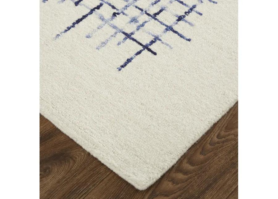 Maddox 8630F Ivory/Blue 2' x 3' Rug