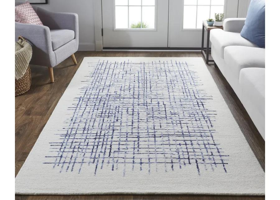 Maddox 8630F Ivory/Blue 2' x 3' Rug