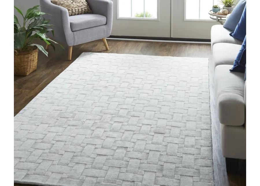 Redford 8669F White/Silver 10' x 14' Rug