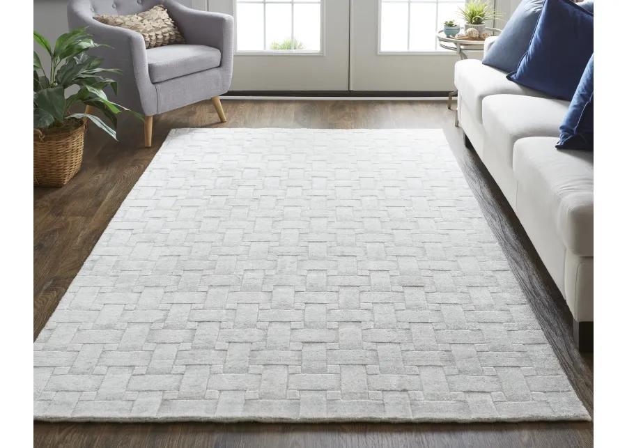 Redford 8669F White/Silver 10' x 14' Rug