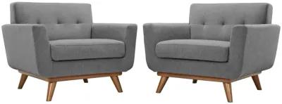 Engage Armchair Wood Set of 2