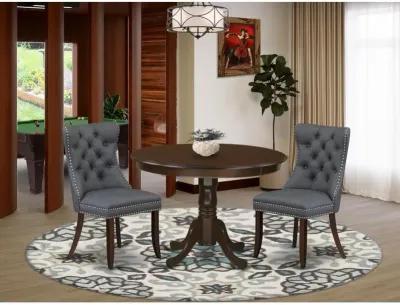 3 Piece Kitchen Table & Chairs Set