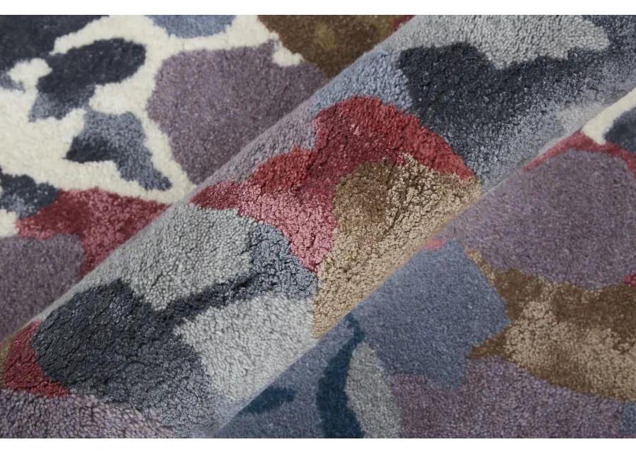 Dafney 8869F Blue/Gray/Pink 8' x 10' Rug