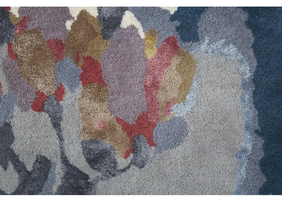 Dafney 8869F Blue/Gray/Pink 8' x 10' Rug