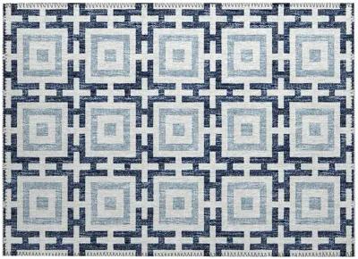 Marlo MO1 Navy 20" x 30" Rug