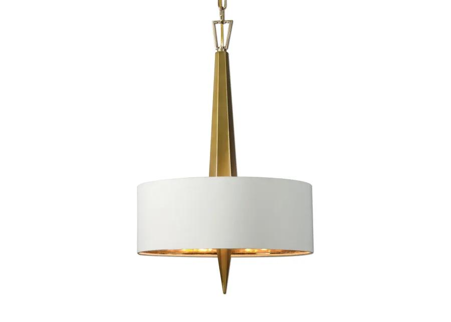 Uttermost Obeliska 3 Light Gold Chandelier