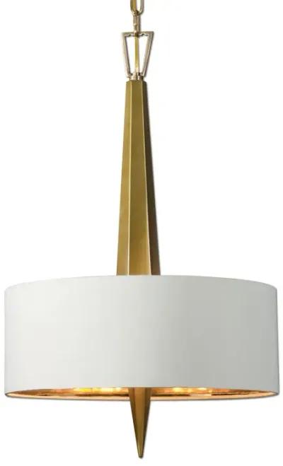 Uttermost Obeliska 3 Light Gold Chandelier