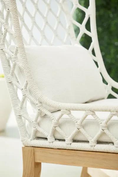 Lattis Outdoor Wing Chair