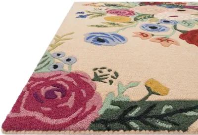 Les Fleurs LES03 Blush/Multi 3'6" x 5'6" Rug