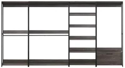 FC Design Klair Living Wood Walk-in Closet System