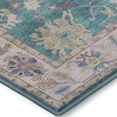 Hatay HY7 Teal 3' x 5' Rug