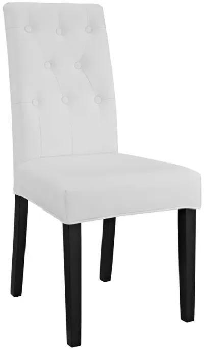 Confer Dining Side Chair Vinyl Set of 2